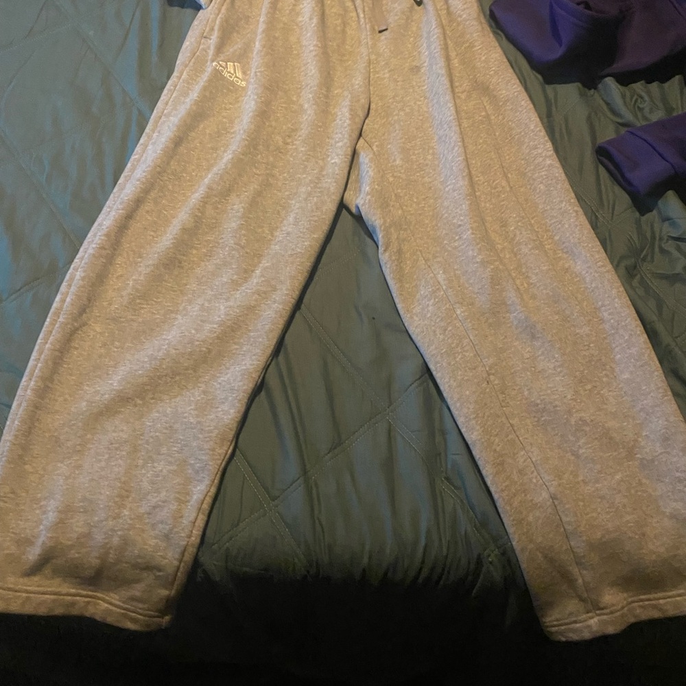 Adidas kids Light Gray Joggers